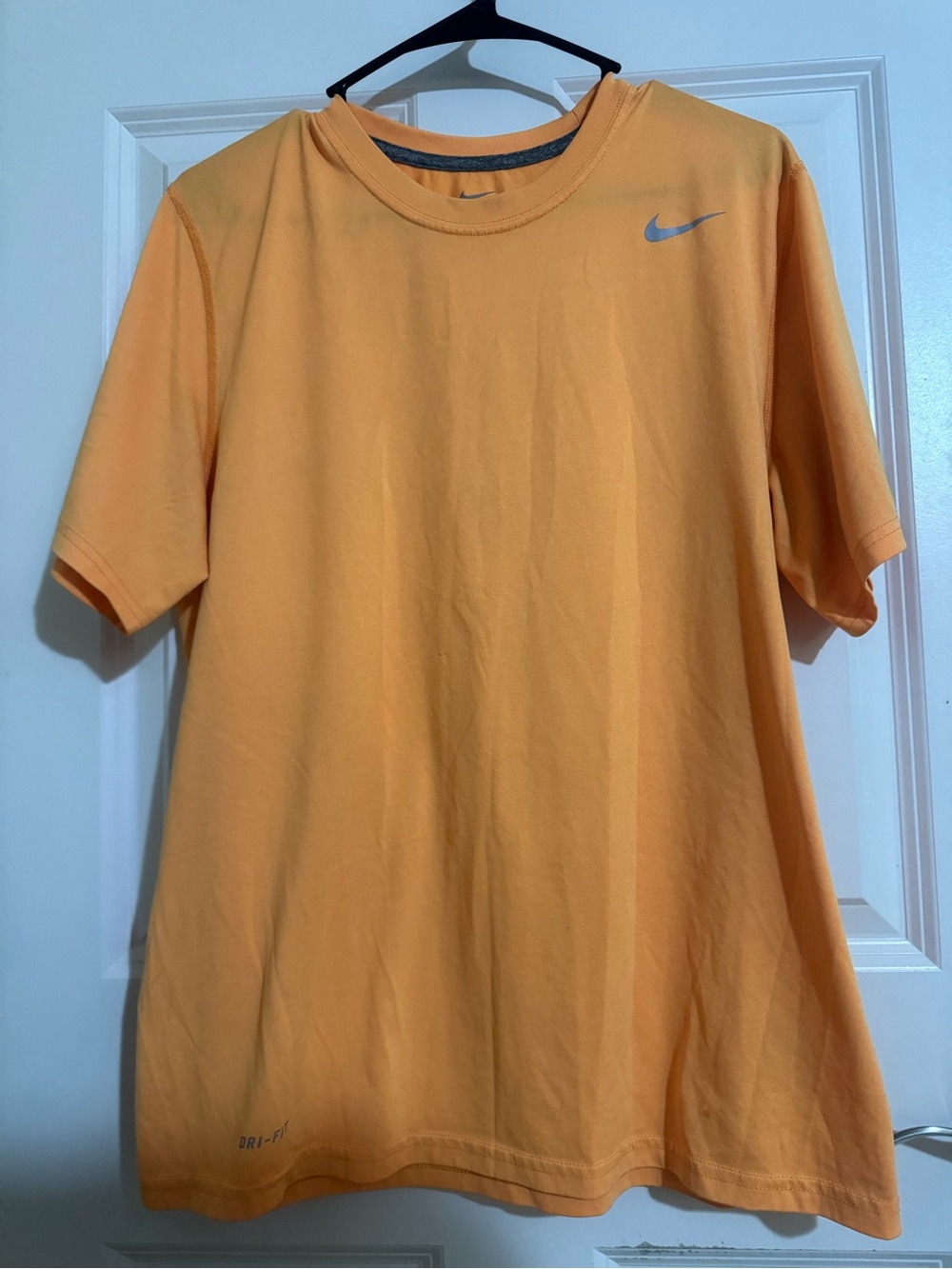 Nike Orange Short-Sleeve Dri-FIT Athletic Tee